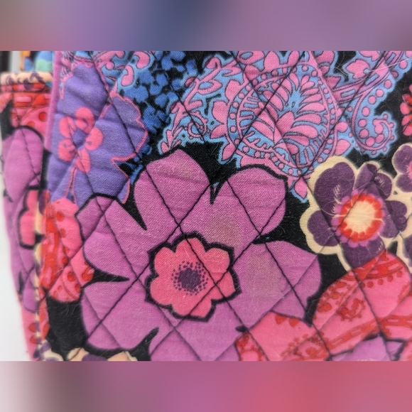 Small Vera Bradley Floral Fiesta Pattern Backpack - Picture 2 of 11